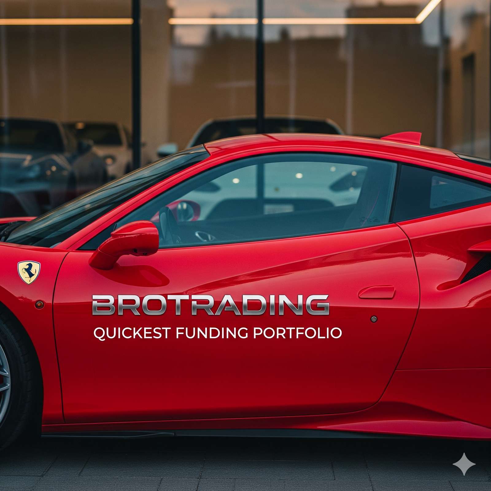 Stock market trading screen