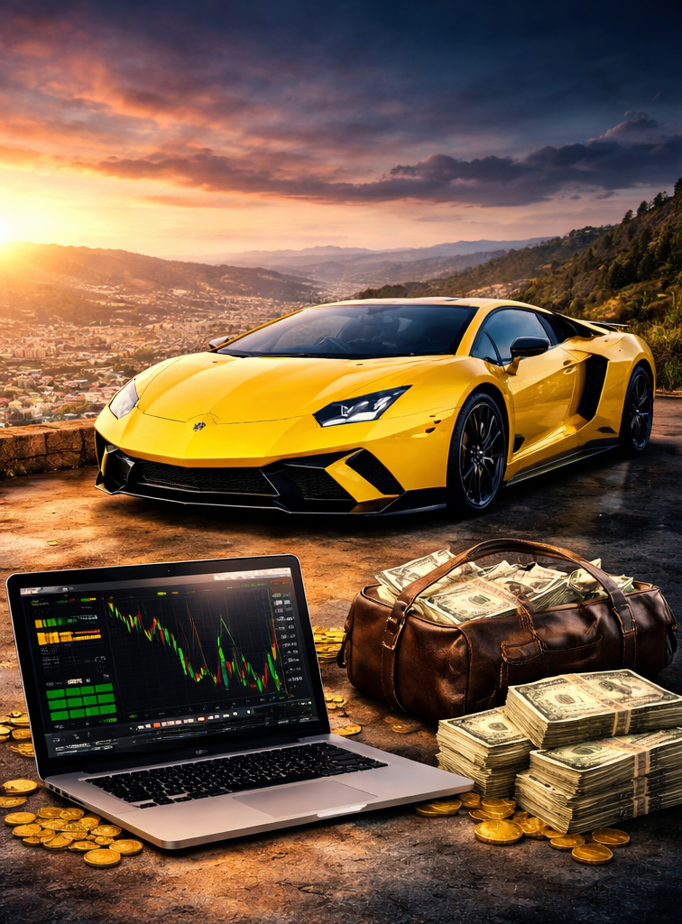 Financial growth chart